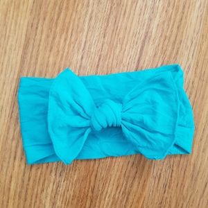 Baby Bling Bows turquoise bow